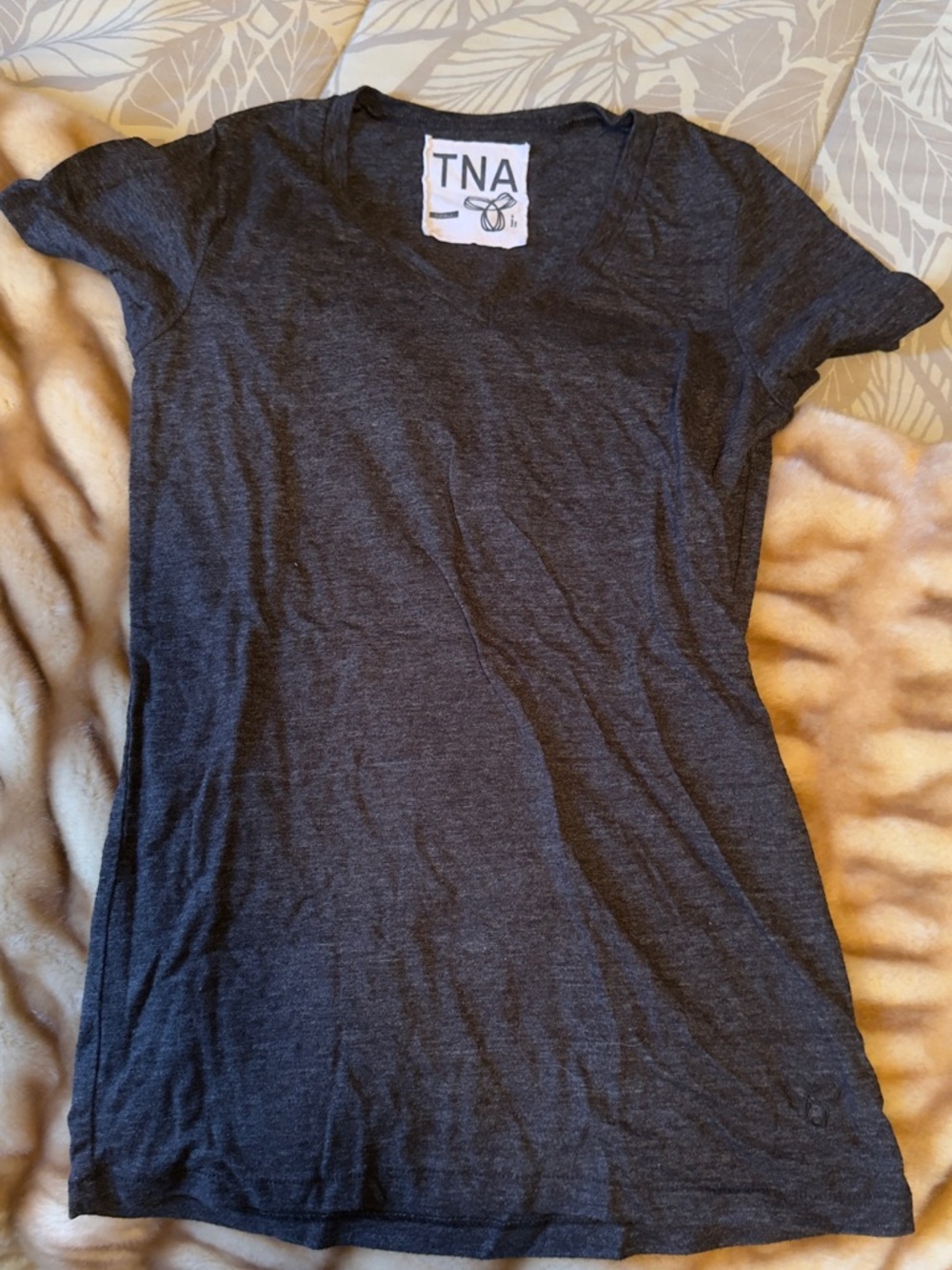 TNA Charcoal Gray Tee